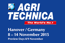 Salon Agritechnica du 10 au 14 novembre 2015 à Hanovre