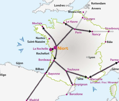 Plateforme multimodale Niort Grand Ouest