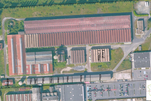 10 entrepôts disponibles – Zone industrielle Pont-Brenouille