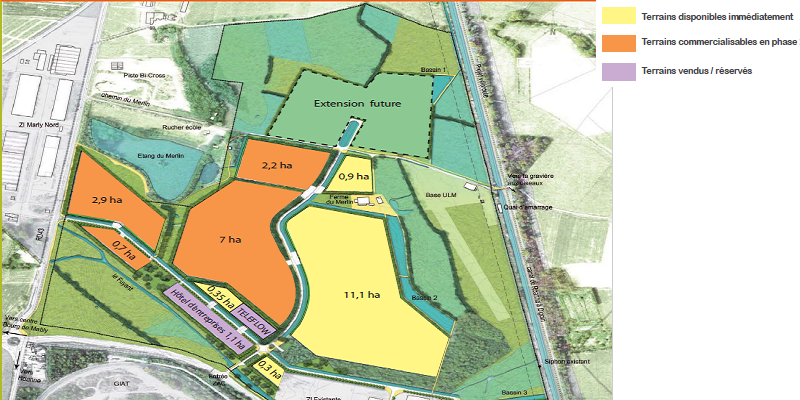 35 ha de terrains industriels à vendre – Entre Lyon et Clermont-Ferrand/Loire