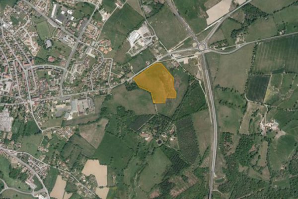 8,14 ha de terrains industriels divisibles à vendre – Limoges Nord/Haute-Vienne