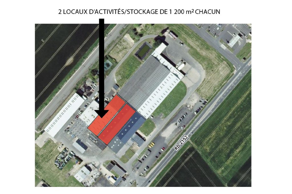 À louer – 2 Locaux Industriels de 1 200 m² à Beaugency – Loiret (45)