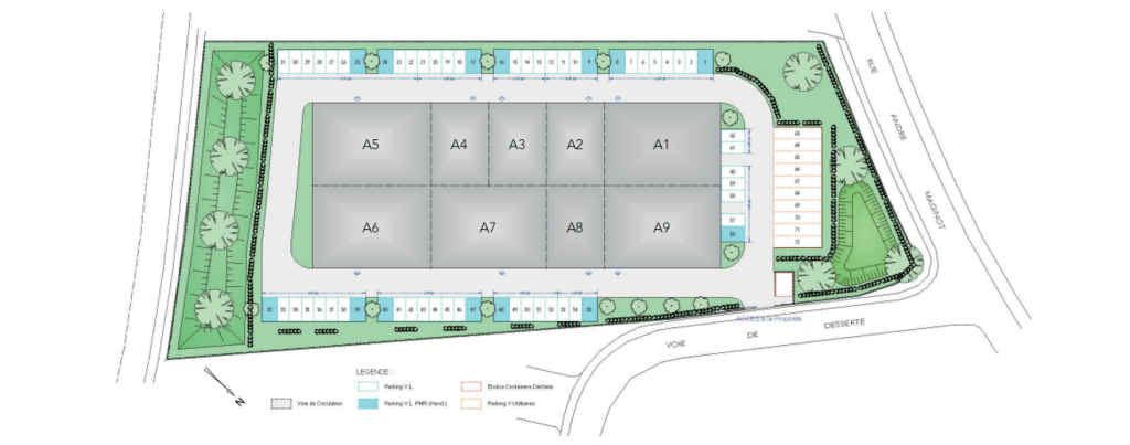 À louer- Bâtiment industriel de 3051m² divisible à partir de 200m² à proximité de Metz- Moselle (57)