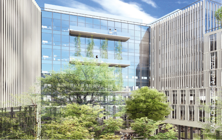 À louer – Bâtiment Osmose – 4 900 m² de bureaux divisibles à Arcueil