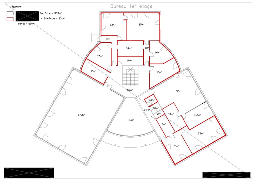 À Louer – Bureaux de 1 200 m² divisibles à Écuisses –  Saône-et-Loire (71)