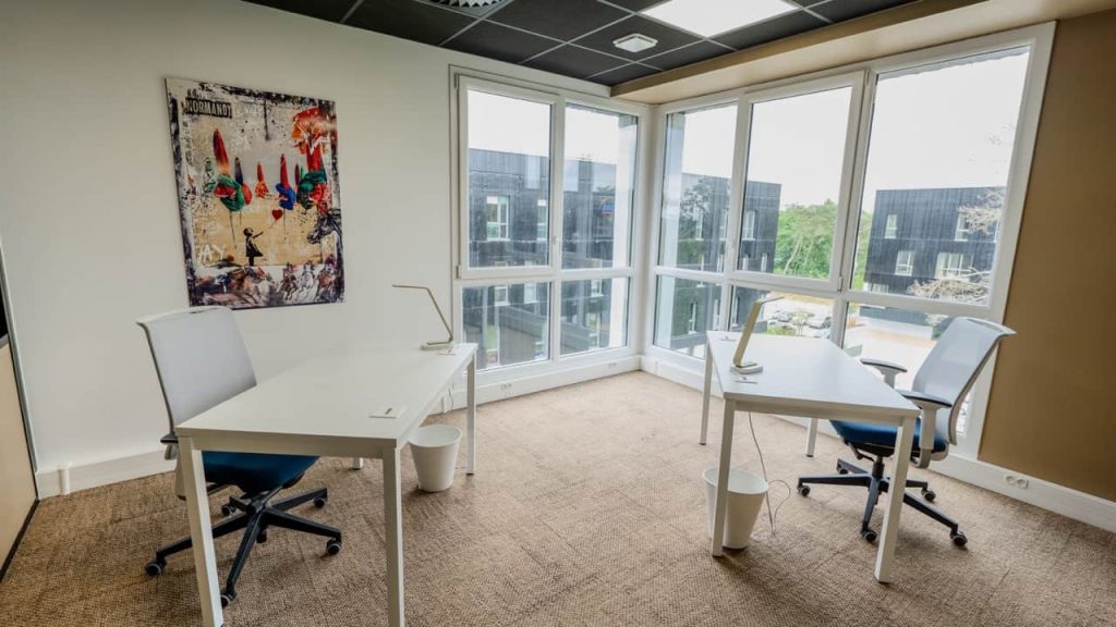 À louer – Bureaux de 6 à 25 m² au sein de l’espace Orion We Hub Madrillet à proximité de Rouen – Seine-Maritime (76)