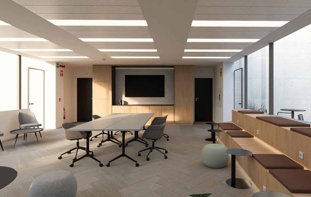 À louer – Bureaux de 850 à 1 139 m² dans le quartier Fuencarral à Madrid – Espagne