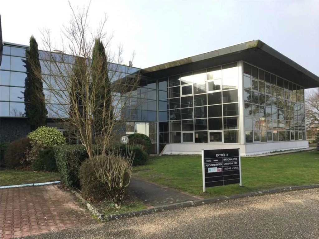 À louer – bureaux divisibles de 180 m² à 368 m² à Mérignac proche de Bordeaux.