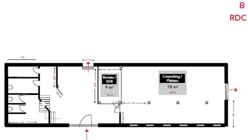 À louer – bureaux divisibles de 19 m² à 48 m² à Vitry-sur-Seine