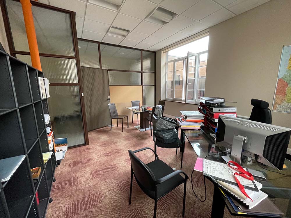 À louer – Bureaux meublés de 343 m² dans le centre-ville de Calais – Pas-de-Calais (62)