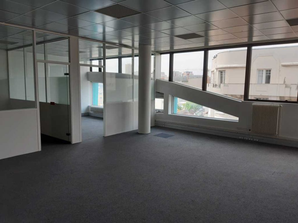 À louer – bureaux non divisibles de 120 m² à Montreuil