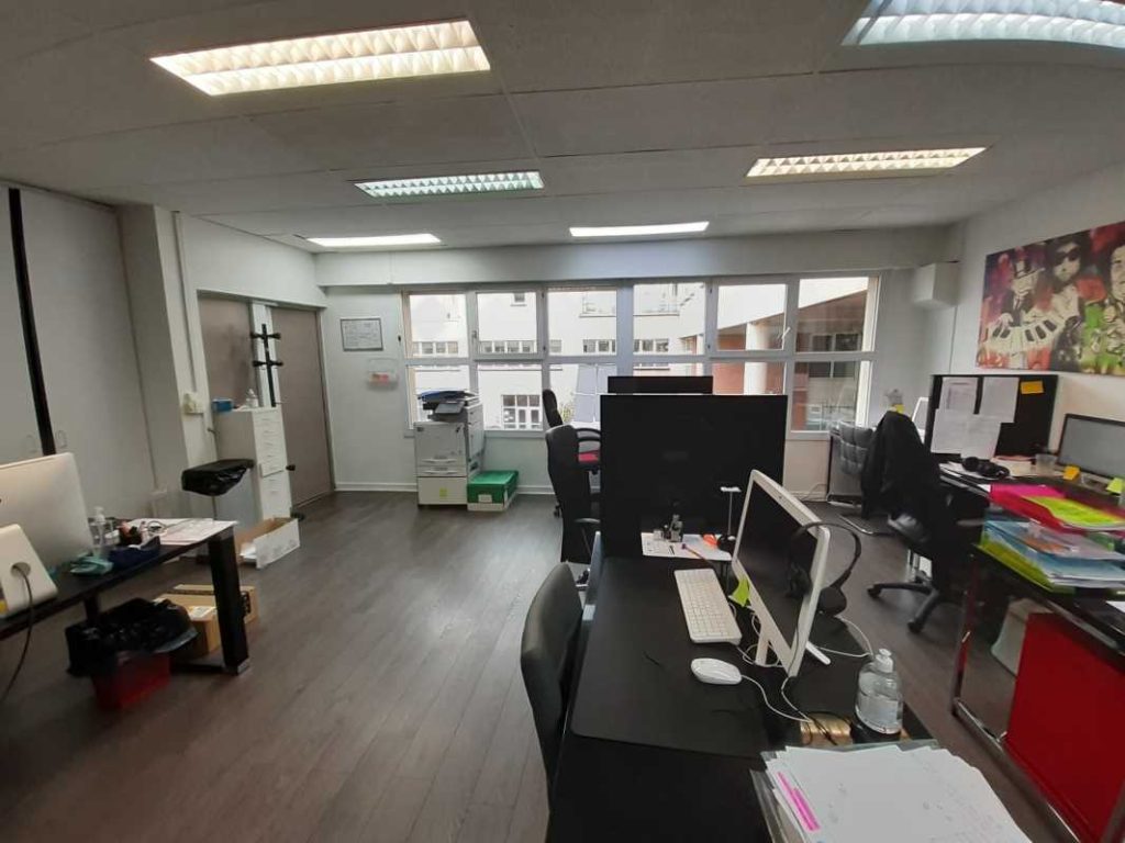 À louer – bureaux non divisibles de 130 m² à Montreuil
