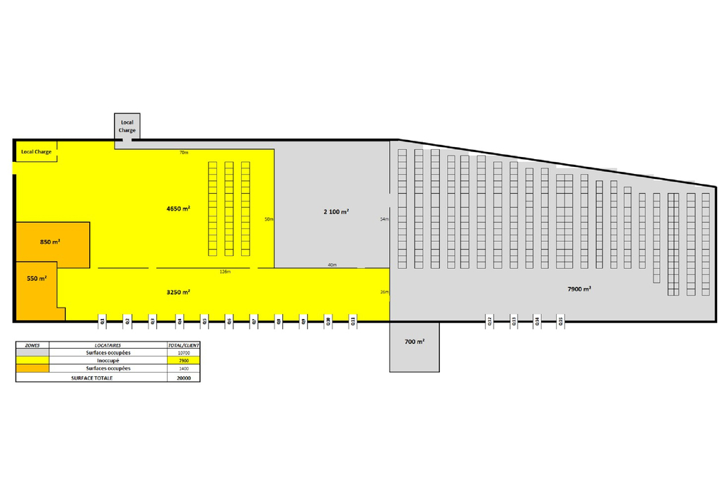 À louer – Cellules logistiques de 3 250 à 4 650 m² à La Chapelle-Saint-Ursin – Cher (18)