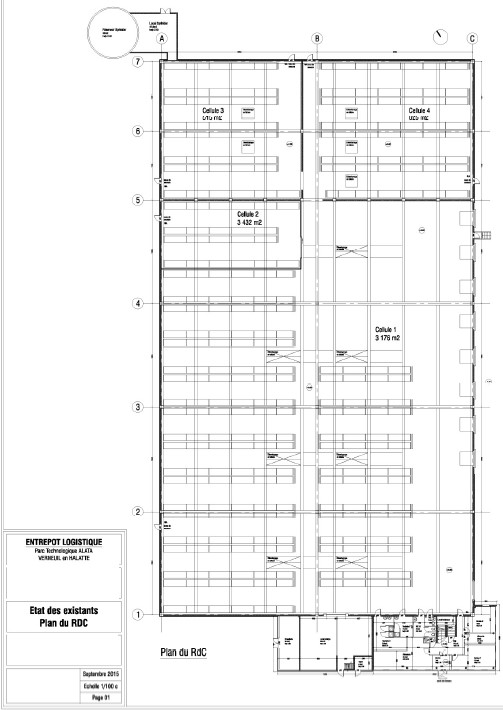 À louer – entrepôt de 5 209 m² à Verneuil-en-Halatte