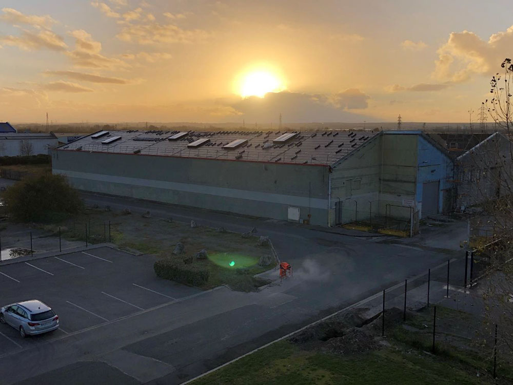 À louer – Entrepôt industriel de 1 915 m² dans la Zone d&rsquo;activités Terrasses de Coquelles à Calais – Pas-de-Calais (62)