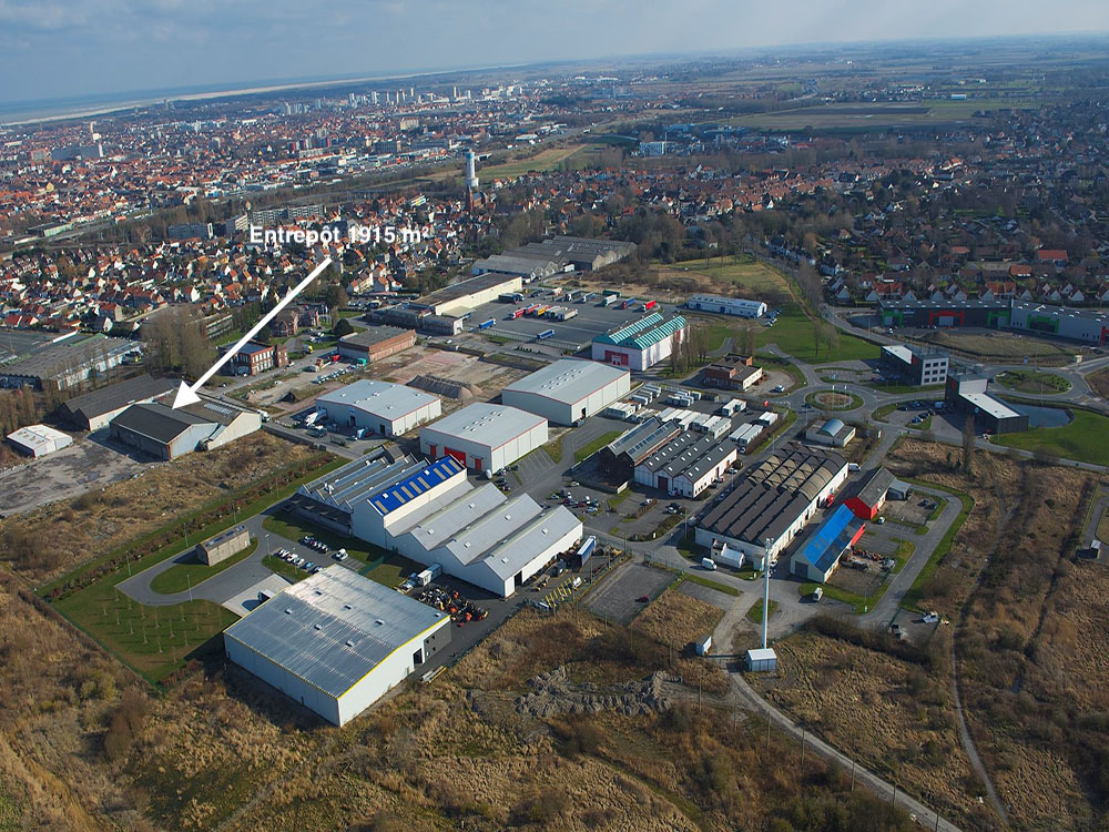 À louer – Entrepôt industriel de 1 915 m² dans la Zone d&rsquo;activités Terrasses de Coquelles à Calais – Pas-de-Calais (62)