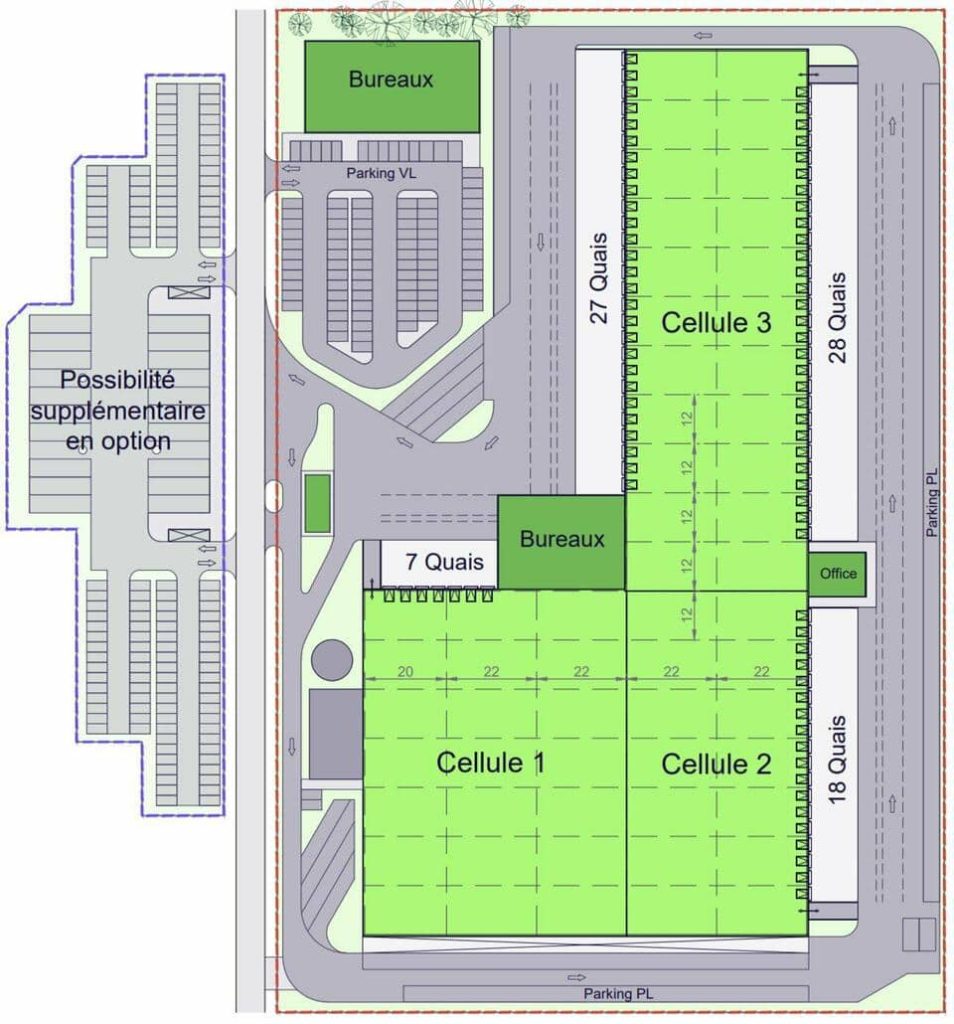 À louer – Entrepôt logistique de 20 667 m² à Gennevilliers – Hauts-de-Seine (92)