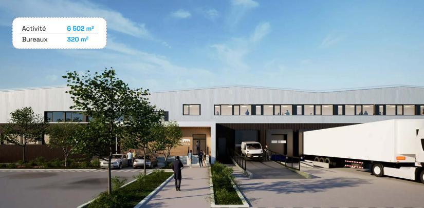 À louer – Entrepôt logistique de 6 822 m² dans la zone d’activités de Courtine à Avignon – Vaucluse (84)