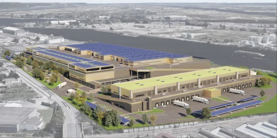 À louer – Entrepôt Logistique et locaux d’activités dans un bâtiment de 97 524 m² au Havre – Seine-Maritime (76)
