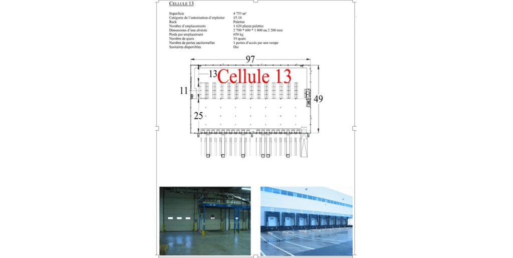À louer – entrepôts à partir de 4 656 m² à Raillencourt-Sainte-Olle à proximité de Cambrai (59)