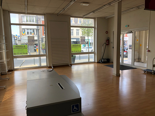 À louer – local commercial de 300 m² en centre-ville de Calais