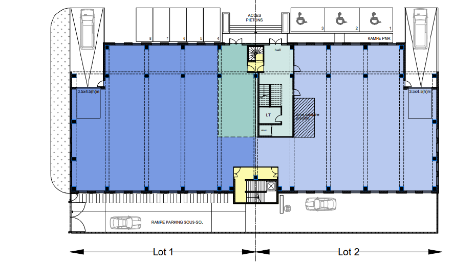 À louer – Local d’activités de 1049 m² à Villeneuve la Garenne (92)