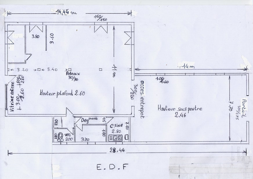 À louer – Local d’activités de 300 m² à Pamiers – Ariège (09)