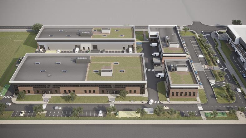 À louer – Local d&rsquo;activités de 940 m² au sein du parc les Chanteraines à Villeneuve la Garenne (92)