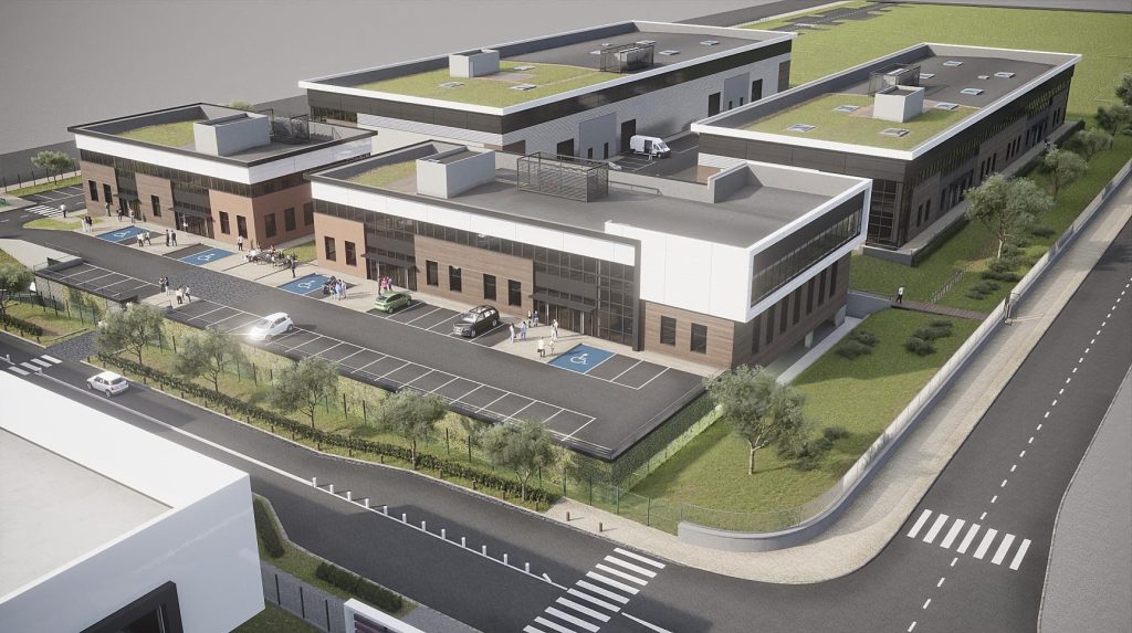 À louer – Local d&rsquo;activités de 940 m² au sein du parc les Chanteraines à Villeneuve la Garenne (92)