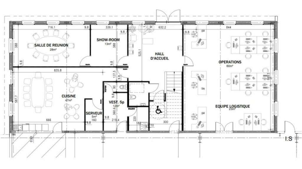 À louer – Local Industriel de 2 179 m² à Villeneuve-la-Garenne – Hauts-de-Seine (92)