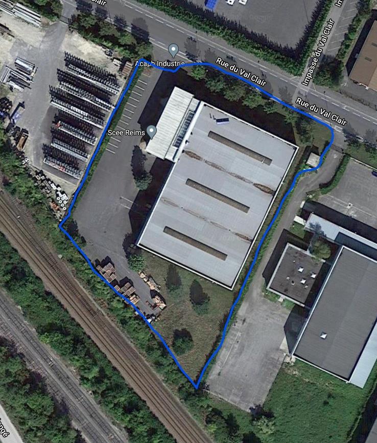 A louer – Local industriel de 3000 m² dans la Zone de la Pompelle à Reims – Marne (51)