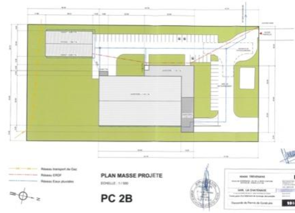 À louer – locaux industriels de 3 100 m² à Trévenans, proche de Belfort (90)