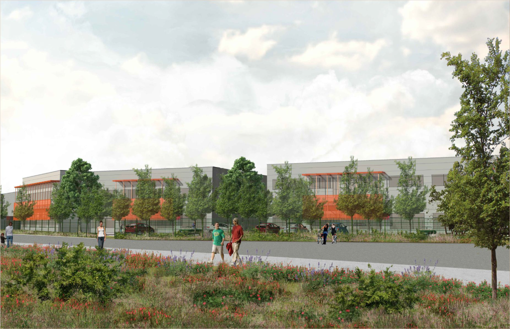 À louer – locaux industriels divisibles de 388 m² à 5 627 m² à Frépillon