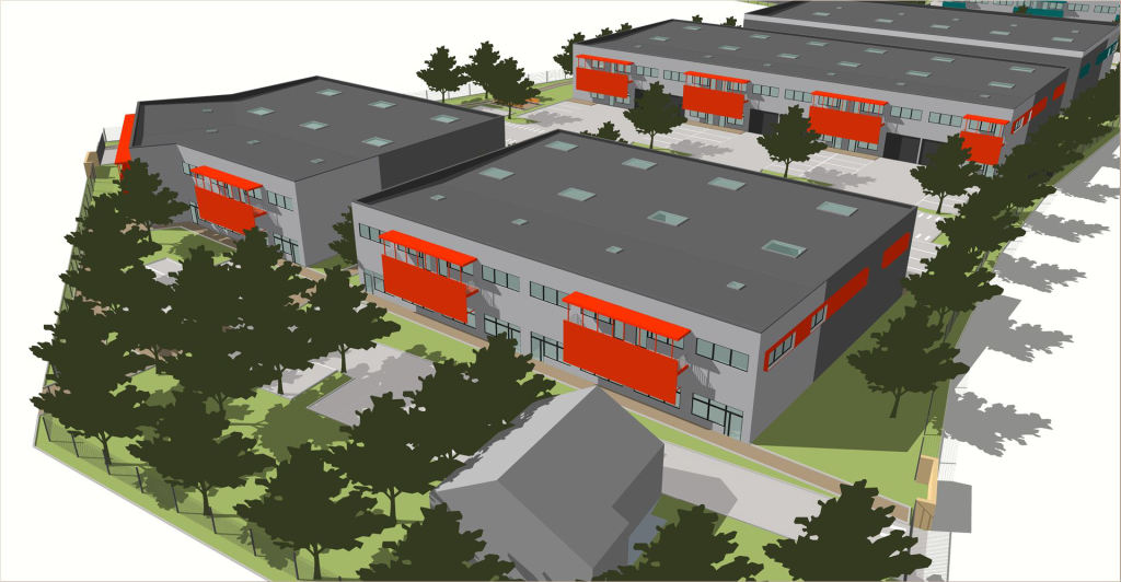 À louer – locaux industriels divisibles de 388 m² à 5 627 m² à Frépillon