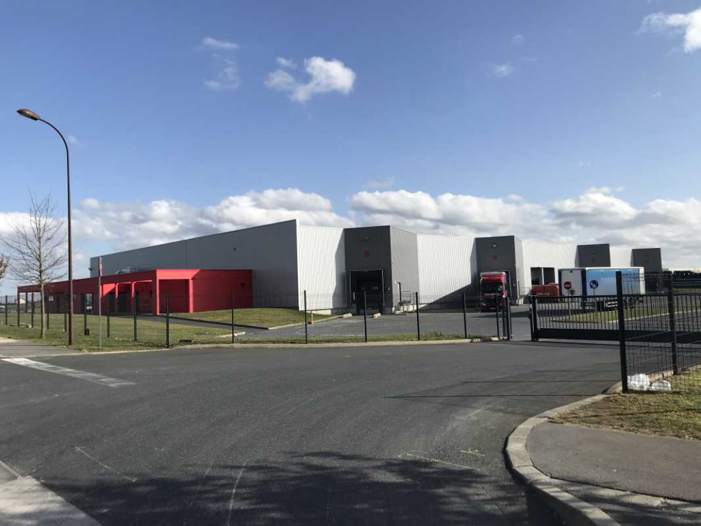 À louer – locaux industriels non divisibles de 5 069 m² à Gauchy à proximité de Saint-Quentin (02)