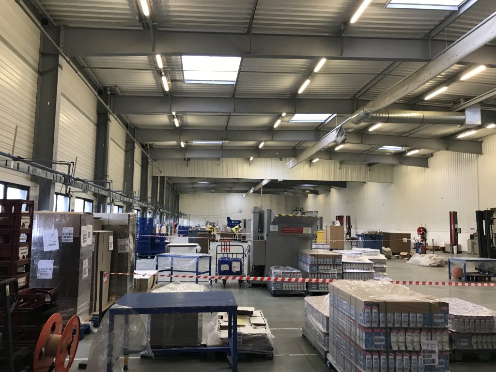 À louer – locaux industriels non divisibles de 5 069 m² à Gauchy à proximité de Saint-Quentin (02)