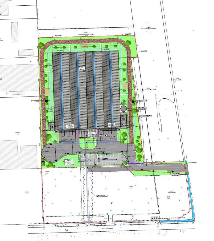 À louer ou à vendre – Entrepôts industriels de 12 902 m² à Calais – Pas-de-Calais (62)