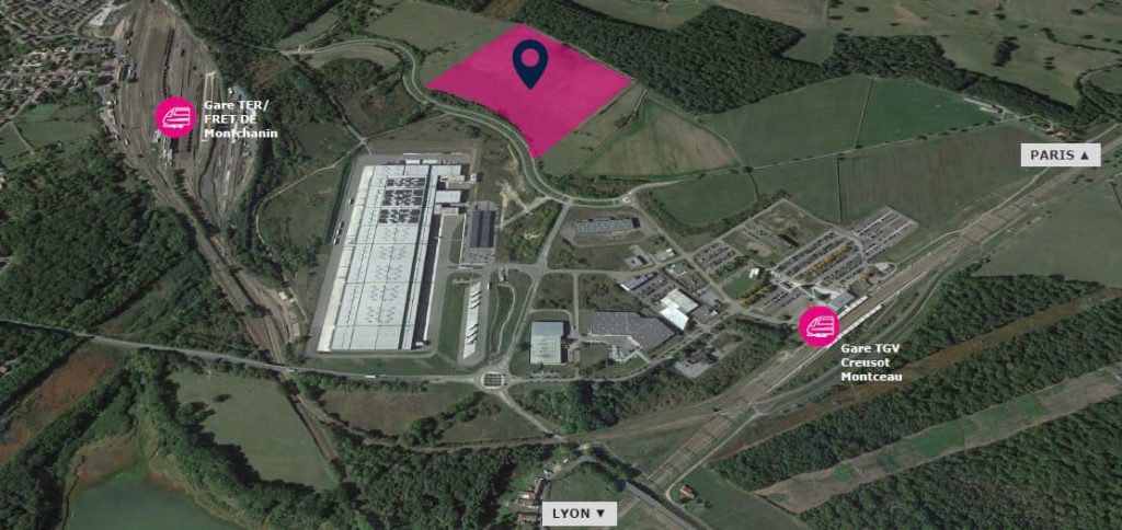 À louer – Plateforme logistique composée de 4 cellules d’environ 12 000 m² à Montchanin – Saône-et-Loire (71)