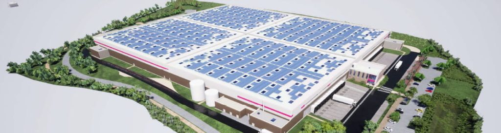 À louer – Plateforme logistique composée de 4 cellules d’environ 12 000 m² à Montchanin – Saône-et-Loire (71)