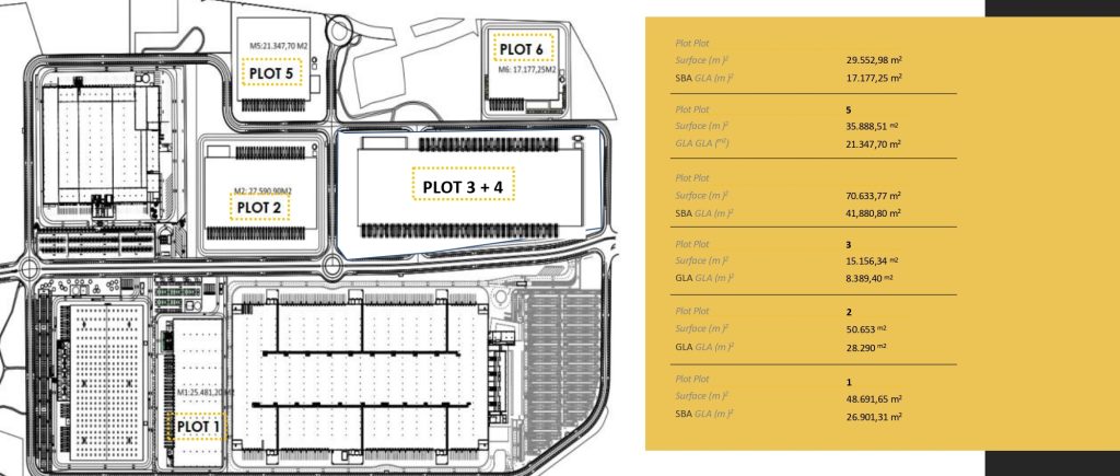 À louer- Plateforme logistique de 26 132 m² dans la province de Tolède, Castille la Manche