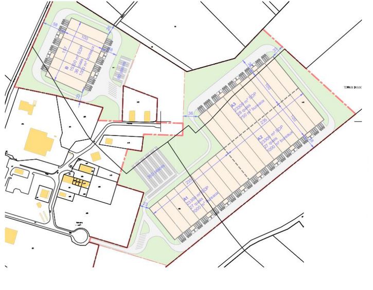 À vendre – 2 plateformes logistiques de 15 000 et 70 000 m² dans la zone d’activité d’Auzainvilliers – Vosges (88)
