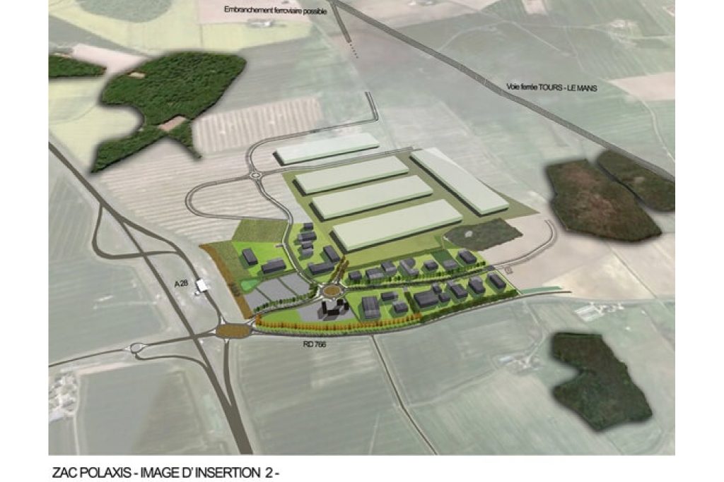 À vendre – 32 hectares de terrains industriels à Neuillé-Pont-Pierre – Indre-et-Loire (37)