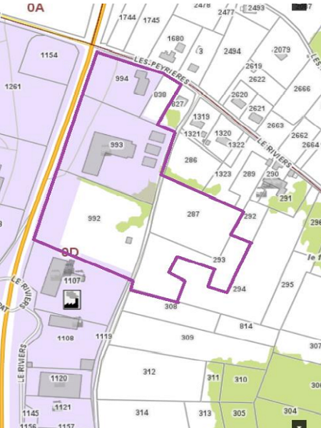 À vendre – 6 terrains de 1 140 à 10 114 m² à Négrondes – Dordogne (24)
