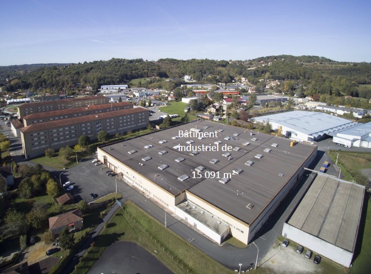 À vendre – Bâtiment industriel de 15 091 m² à Sarlat-la-Canéda – Dordogne (24)