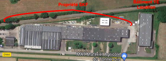 À vendre – bâtiment industriel de 3 361 m² à Avallon, entre Dijon et Auxerre