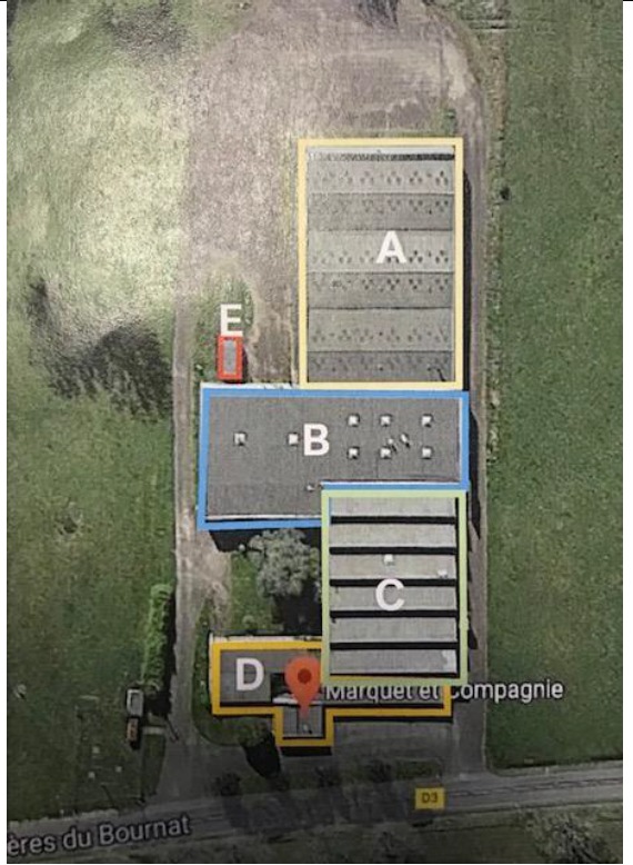 À vendre – Bâtiment Industriel de 4 400 m² à Villars – Dordogne (24)