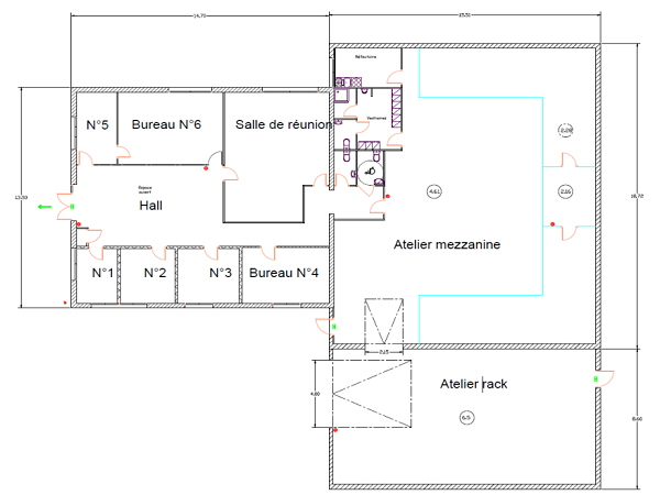 À vendre – Bâtiment industriel de 630 m² à Saint-Junien – Haute-Vienne (87)