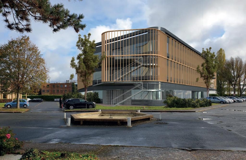 À vendre – Bâtiment polyvalent de 3 550 m² pour Bureaux ou Laboratoires sur le Plateau de Saclay à Saint-Aubin – Essonne (91)