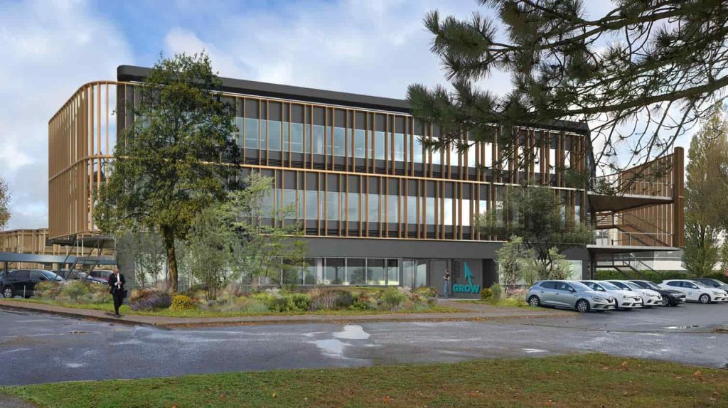 À vendre – Bâtiment polyvalent de 3 550 m² pour Bureaux ou Laboratoires sur le Plateau de Saclay à Saint-Aubin – Essonne (91)