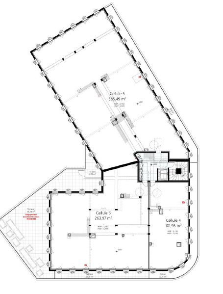À vendre – Bureaux de 123 à 489 m² à proximité des Docks Vauban du Havre – Seine-Maritime (76)